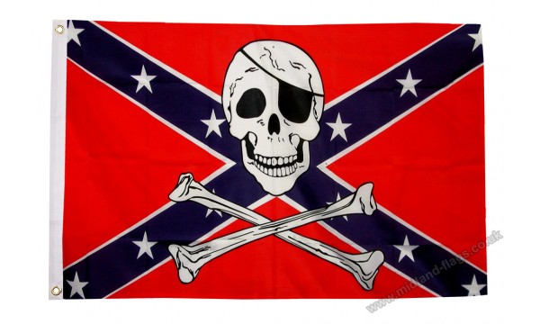 Rebel Pirate Flag